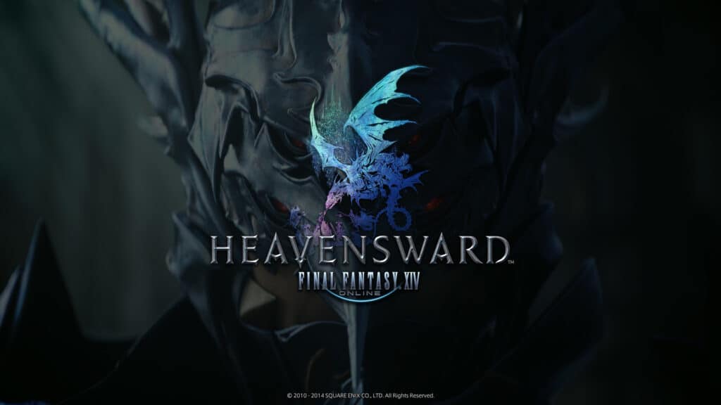 final fantasy xiv heavensward logo screen