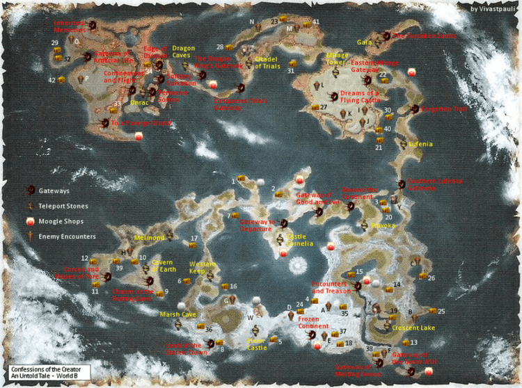 Dissidia The World Map