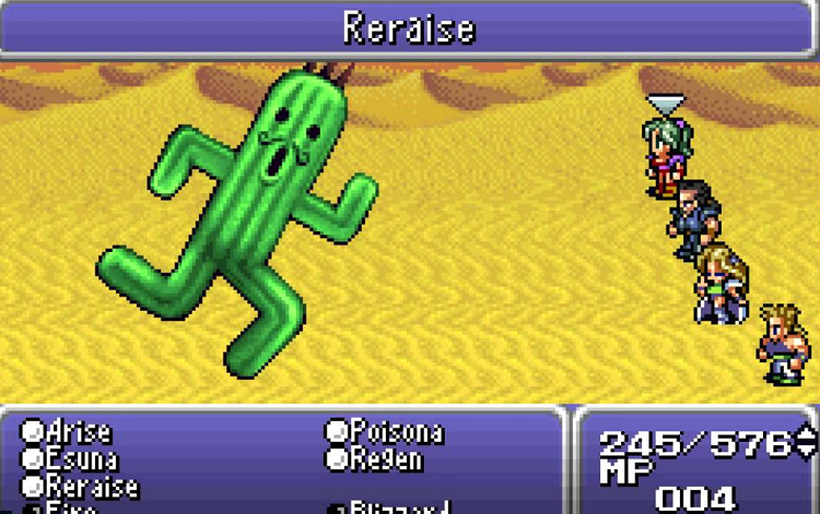 Final Fantasy VI Cactuar