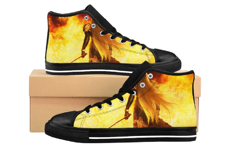 Sephiroth Hellfire High Top Sneakers