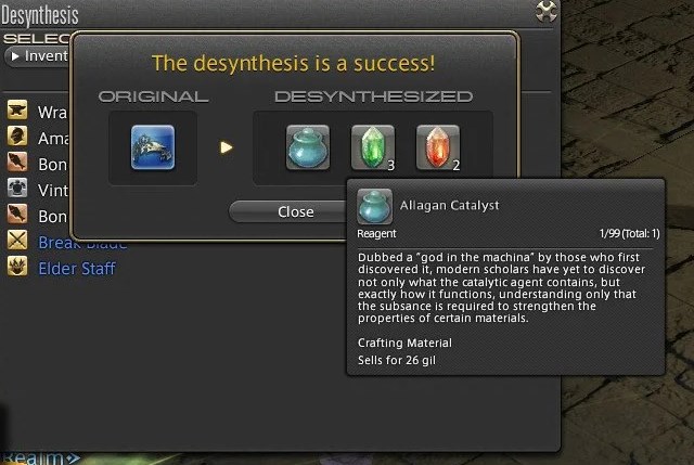 Fast-acting Allagan Catalyst