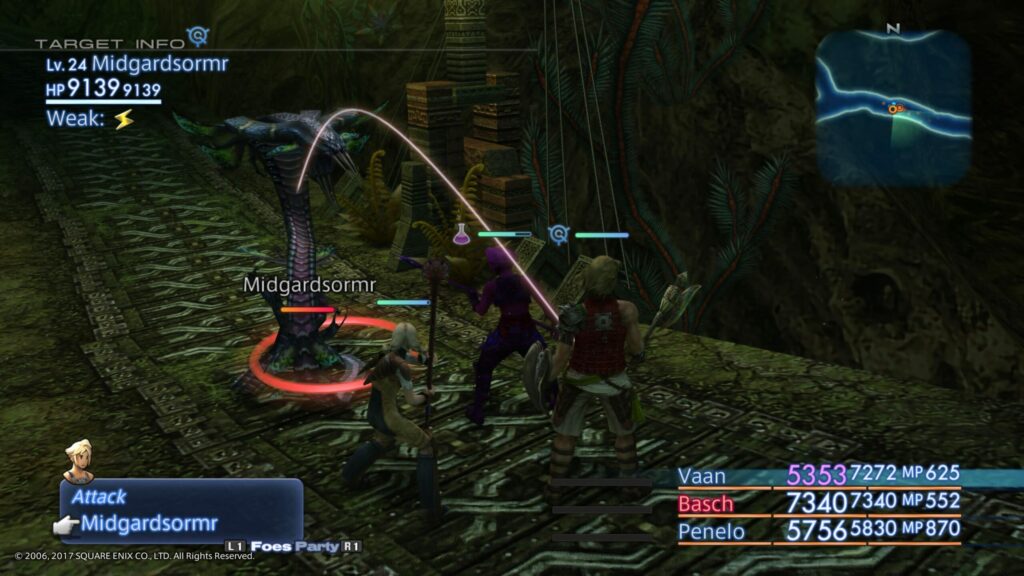 FFXII Rare Game Midgardsormr