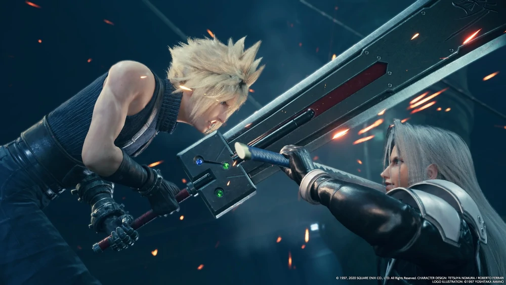 Cloud vs Sephiroth