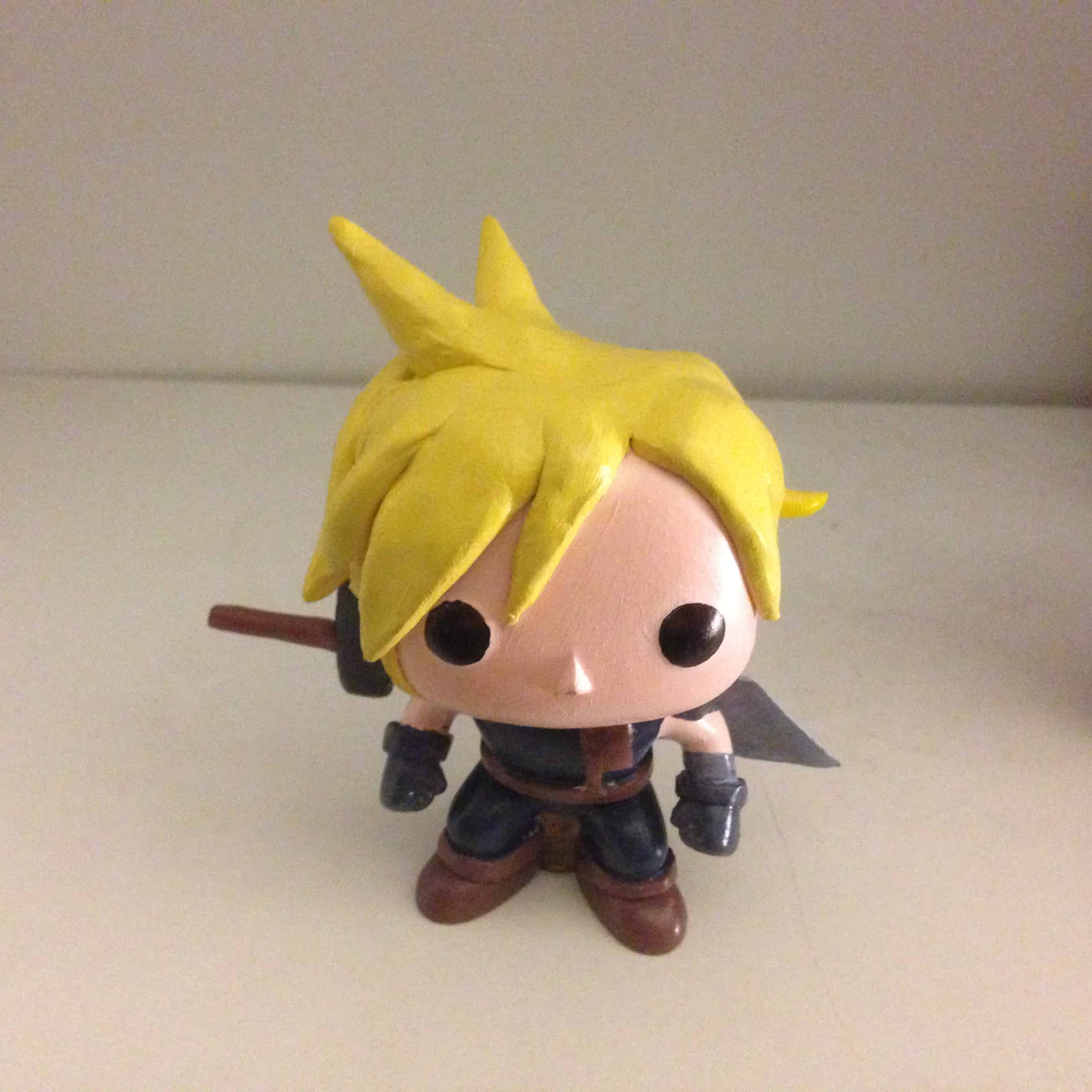 Custom-Made Cloud Strife Funko Pop