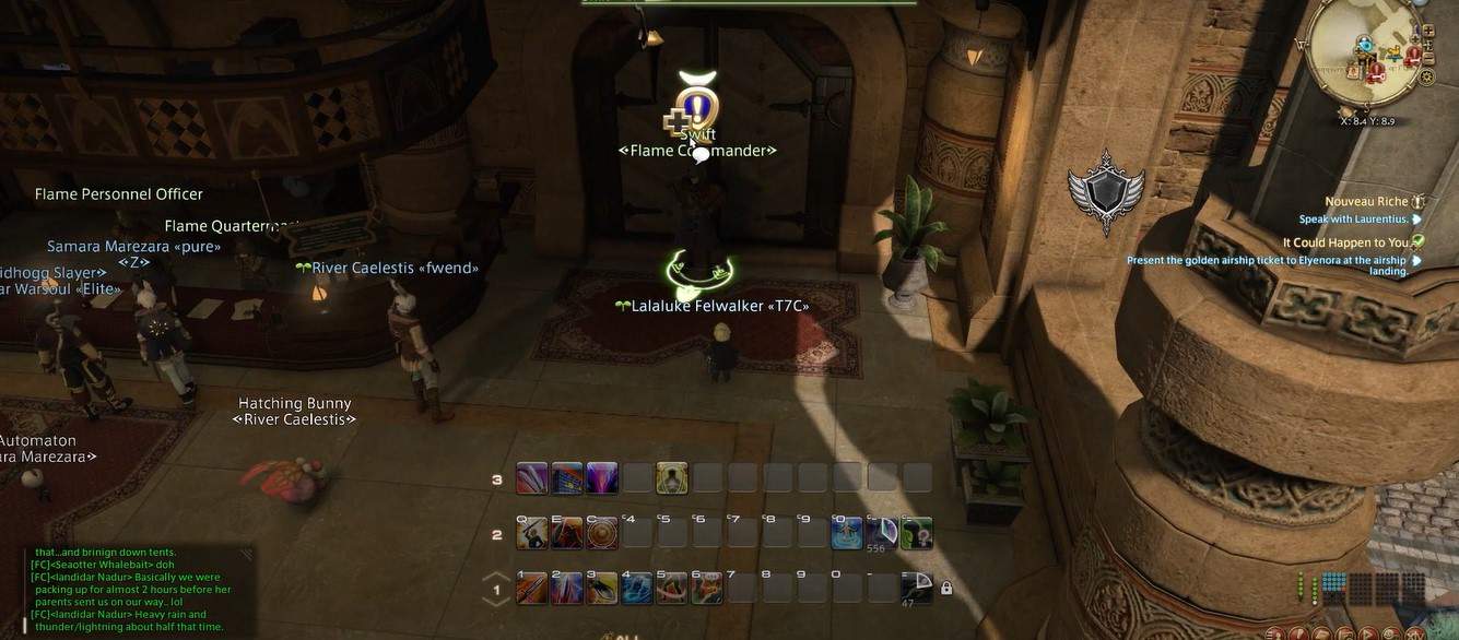 Fan creates a Final Fantasy XIV UI in Final Fantasy XI