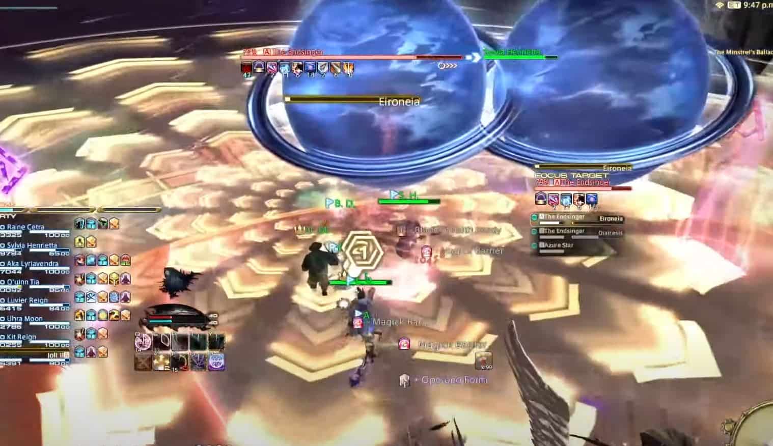 Fan creates a Final Fantasy XIV UI in Final Fantasy XI