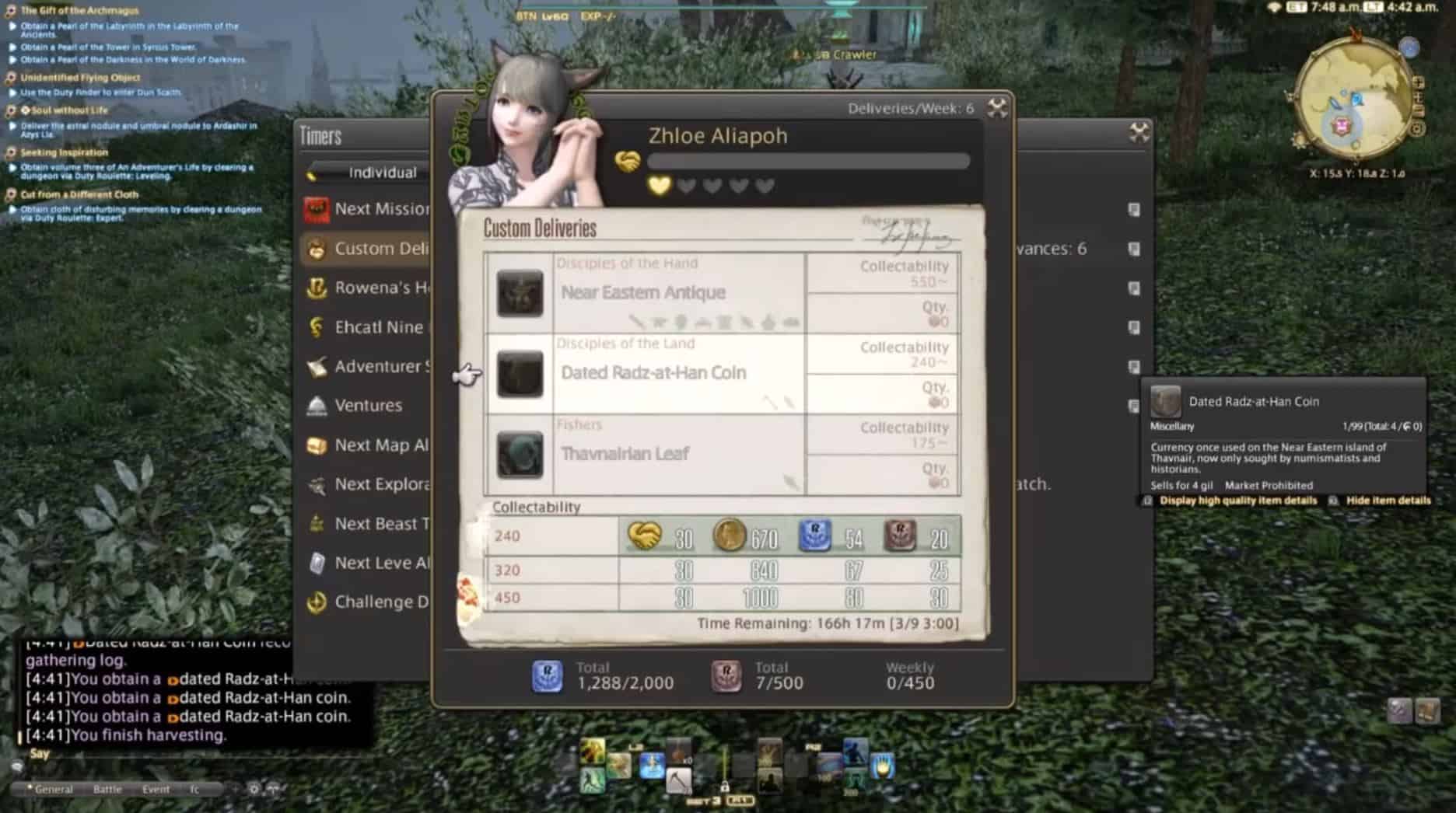 Zhloe's Custom Deliveries Final Fantasy Gameplay